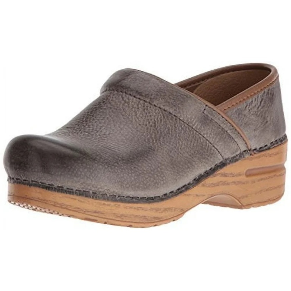 Dansko Brown Leather Clogs